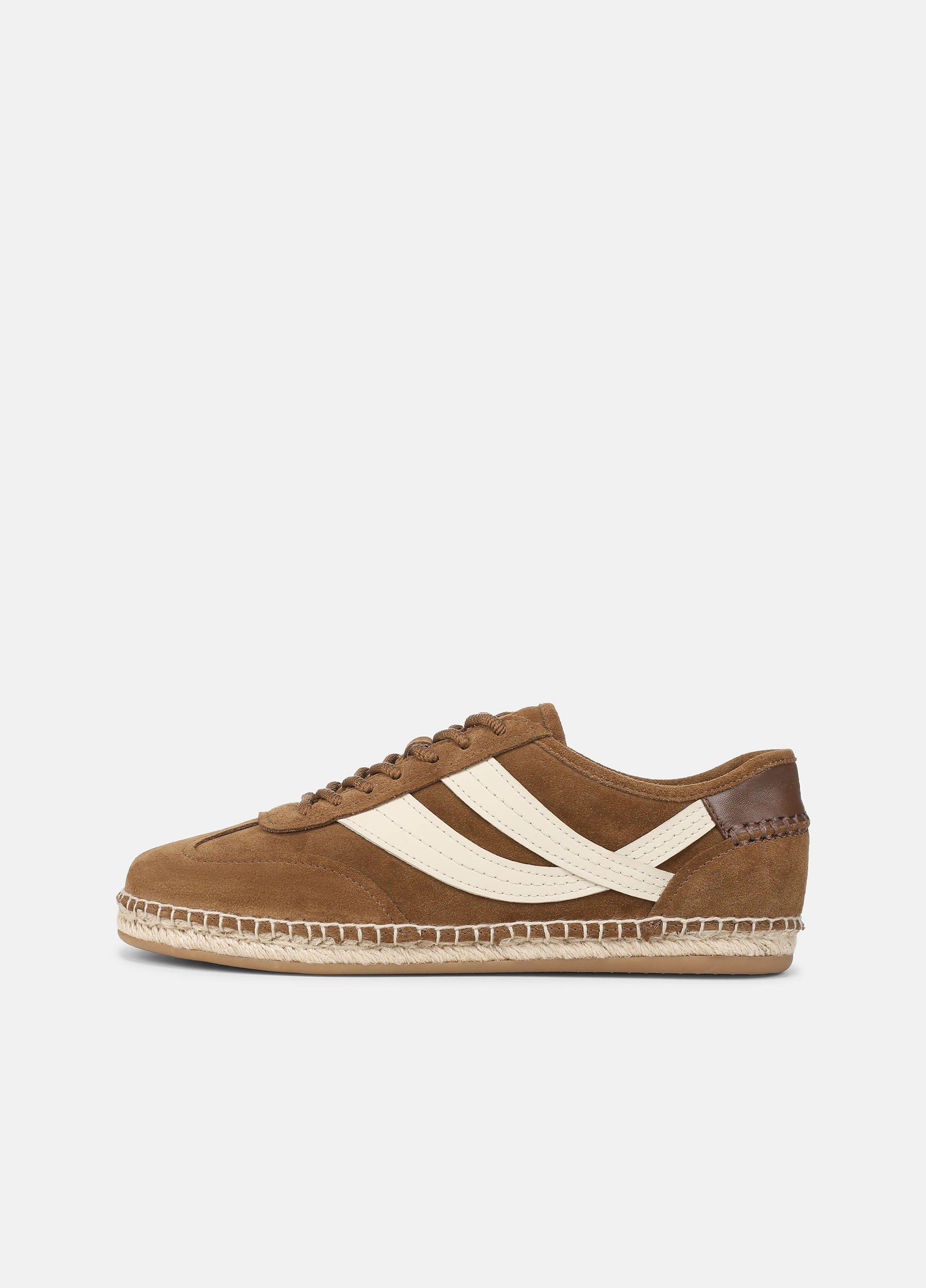 Oasis Suede & Leather Espadrille Sneaker