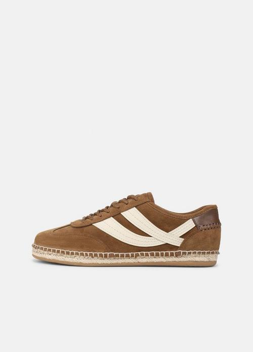 Oasis Suede & Leather Espadrille Sneaker