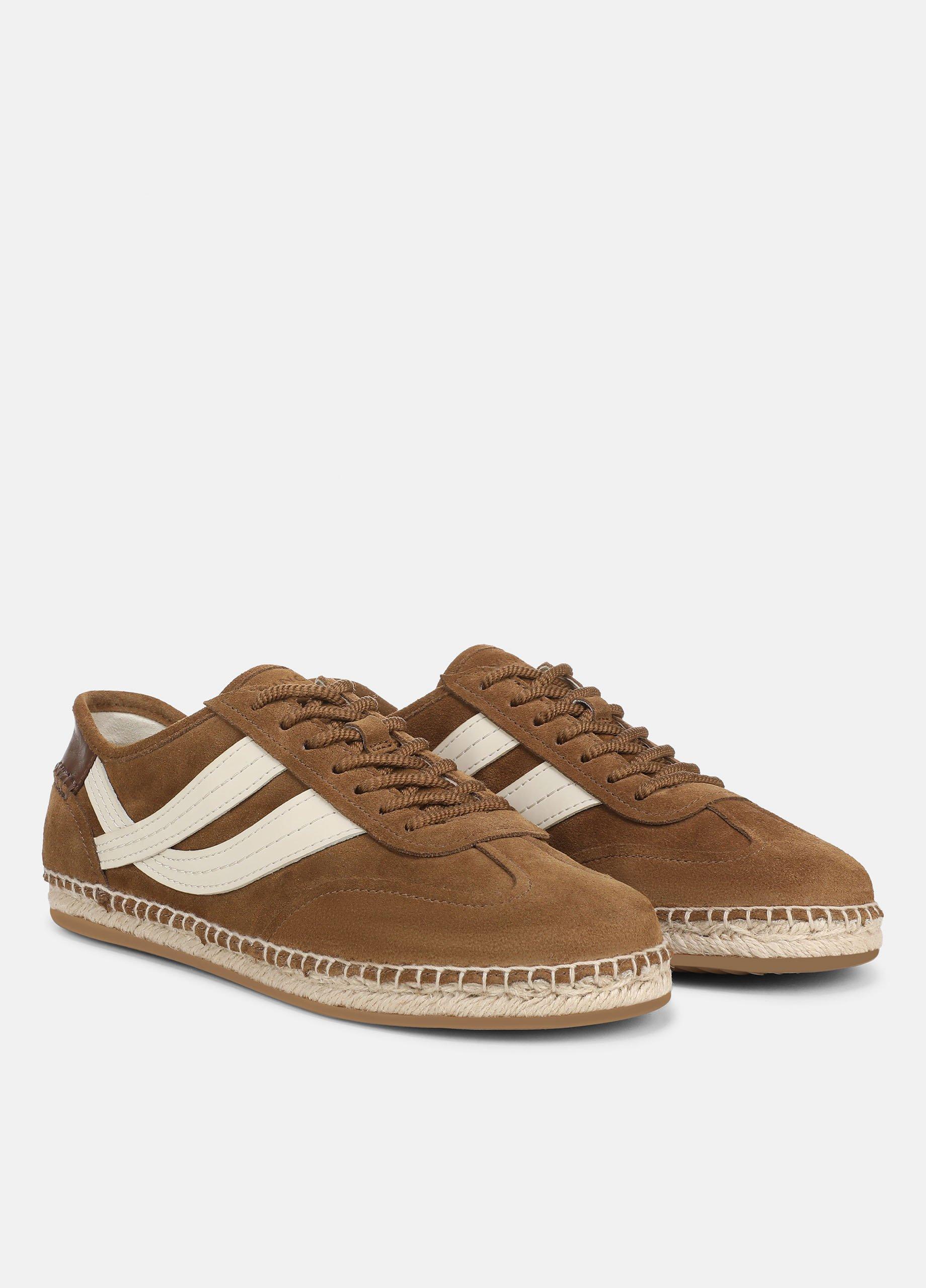 Oasis Suede & Leather Espadrille Sneaker image number 1