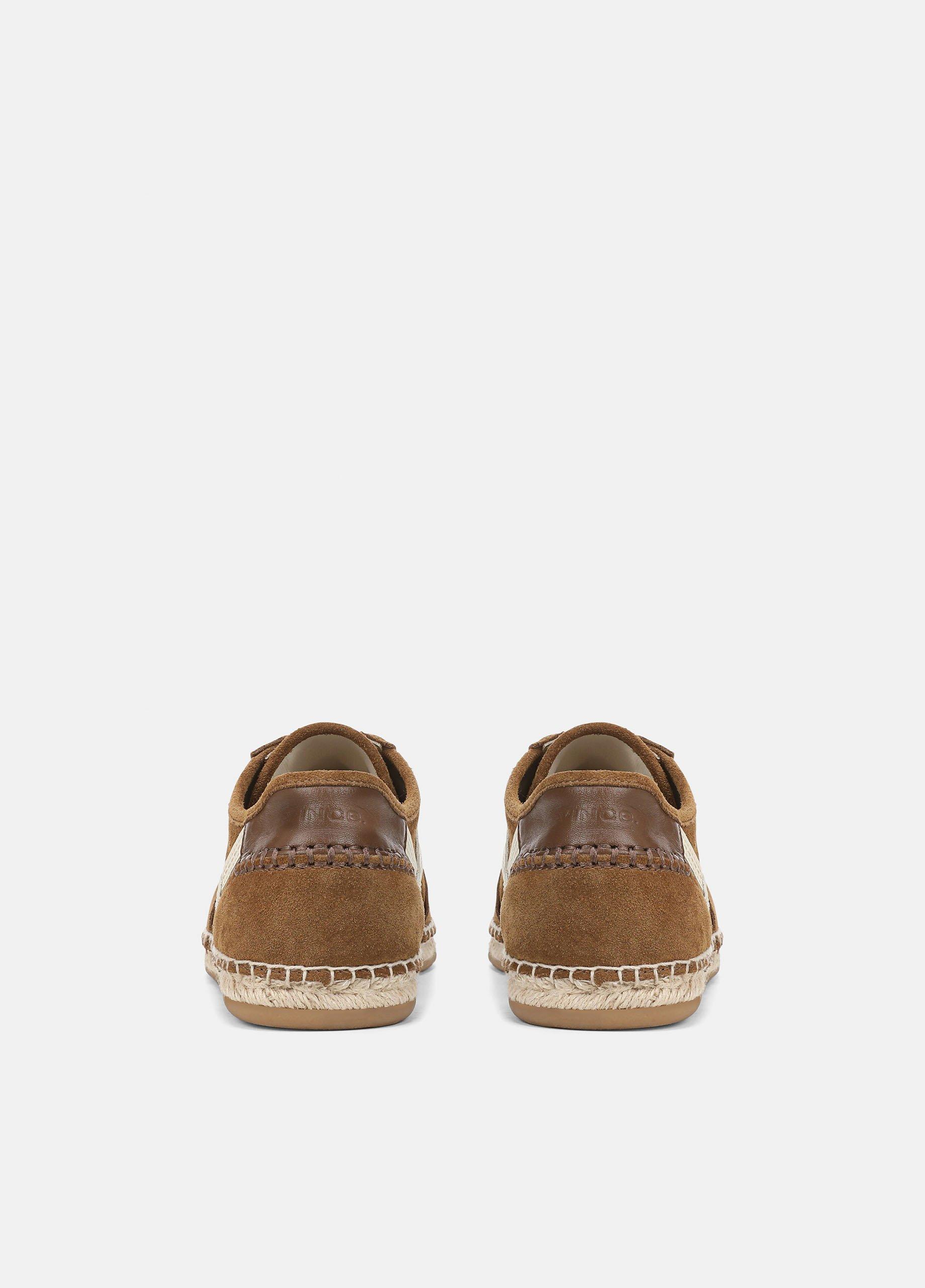 Oasis Suede & Leather Espadrille Sneaker image number 2