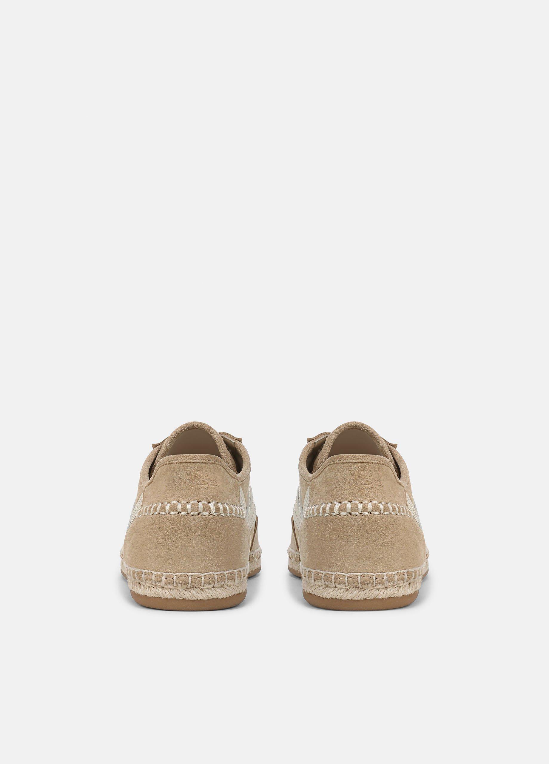 Oasis Suede & Leather Espadrille Sneaker image number 2