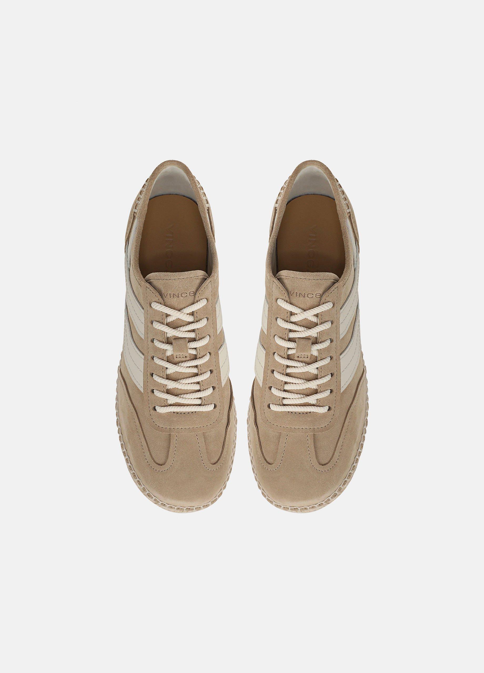 Oasis Suede & Leather Espadrille Sneaker image number 3