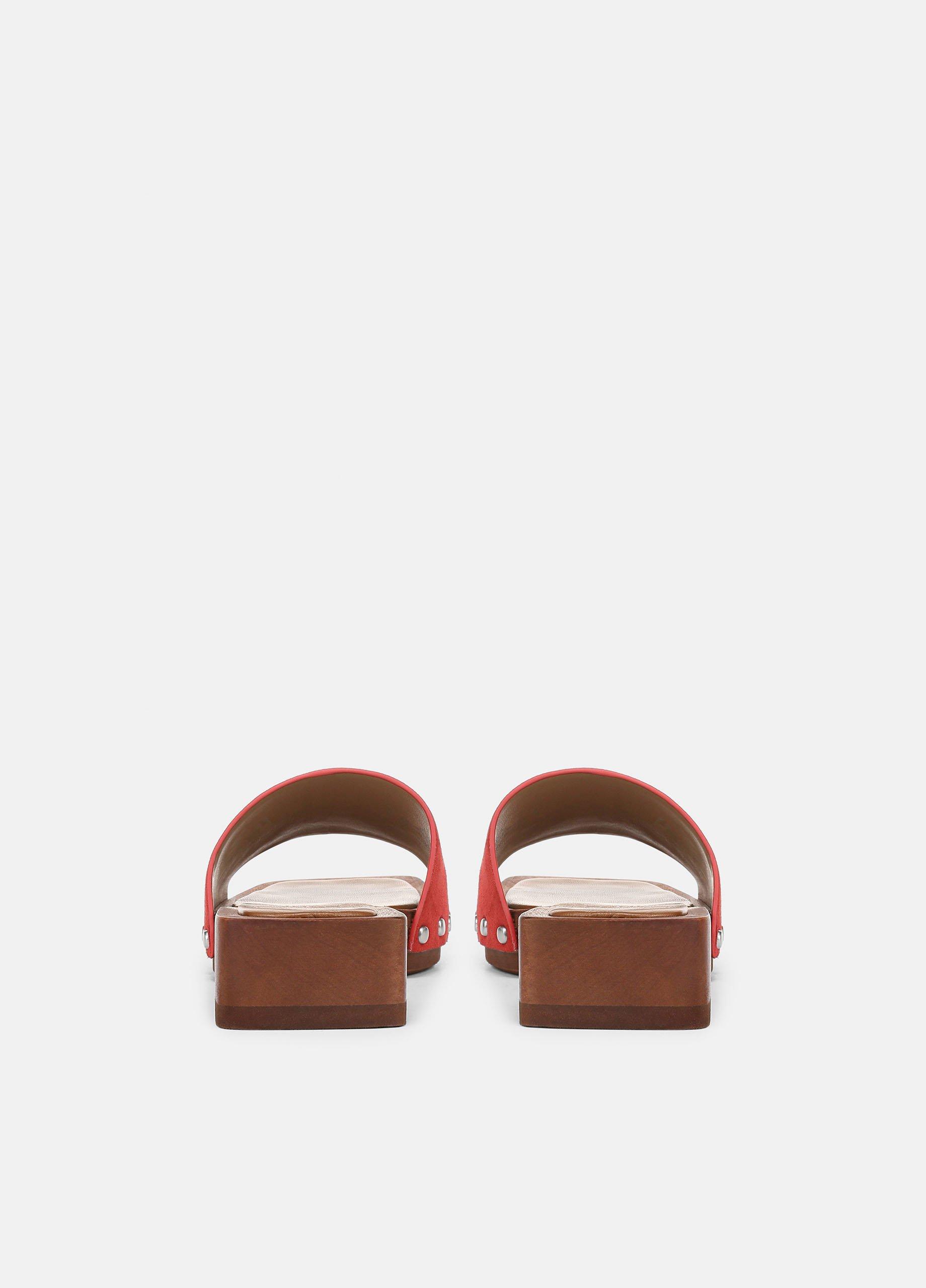 Barbara Leather Slide Sandal image number 2