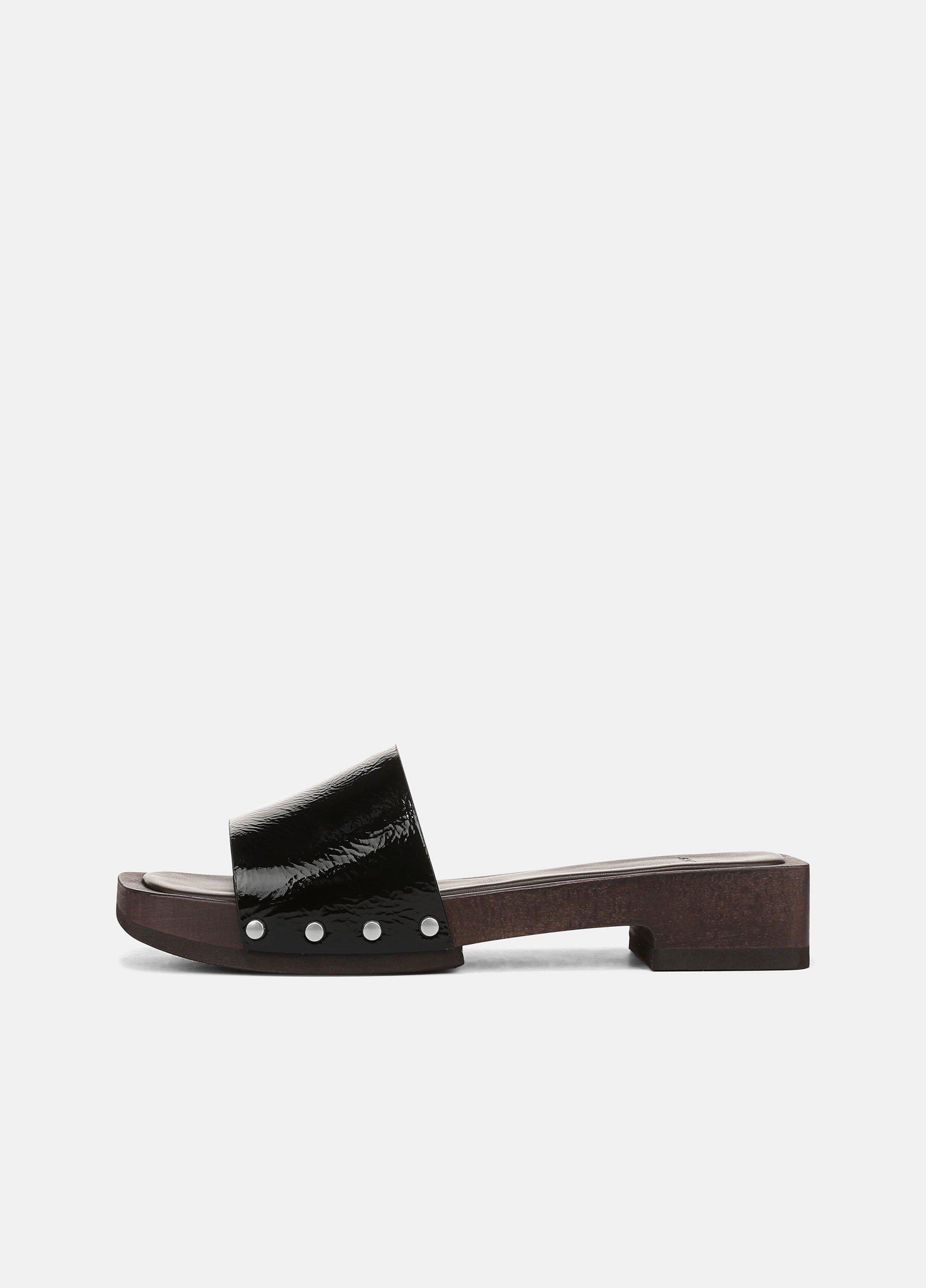 Barbara Patent Leather Slide Sandal image number 0