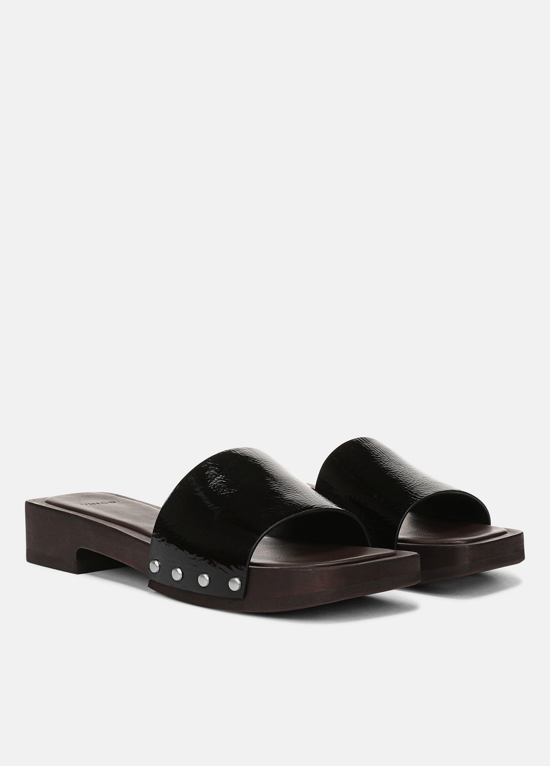 Barbara Patent Leather Slide Sandal image number 1