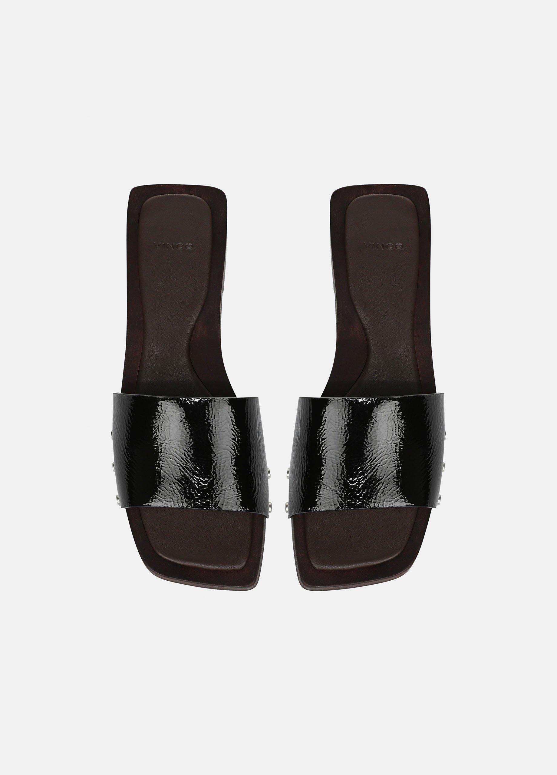 Barbara Patent Leather Slide Sandal image number 3