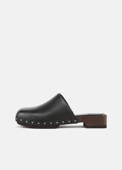 Margarita Leather Clog