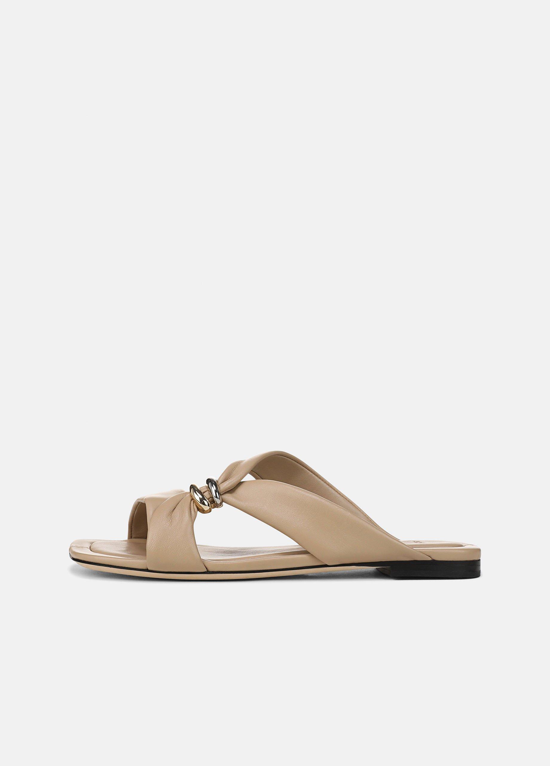 Vilma Leather Slide Sandal image number 0