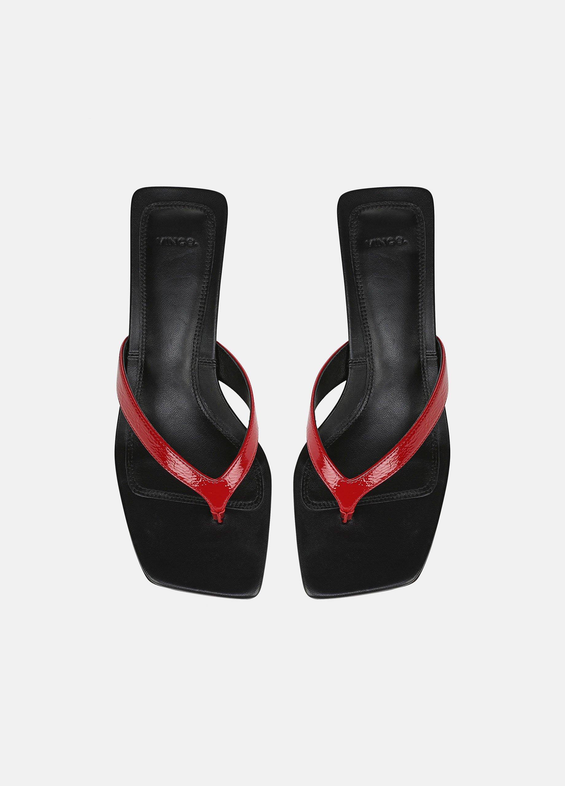 San Juan Patent Leather Heeled Thong Sandal image number 3