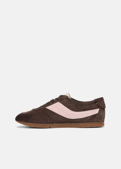 LA Suede & Leather Slip-On Runner Sneaker
