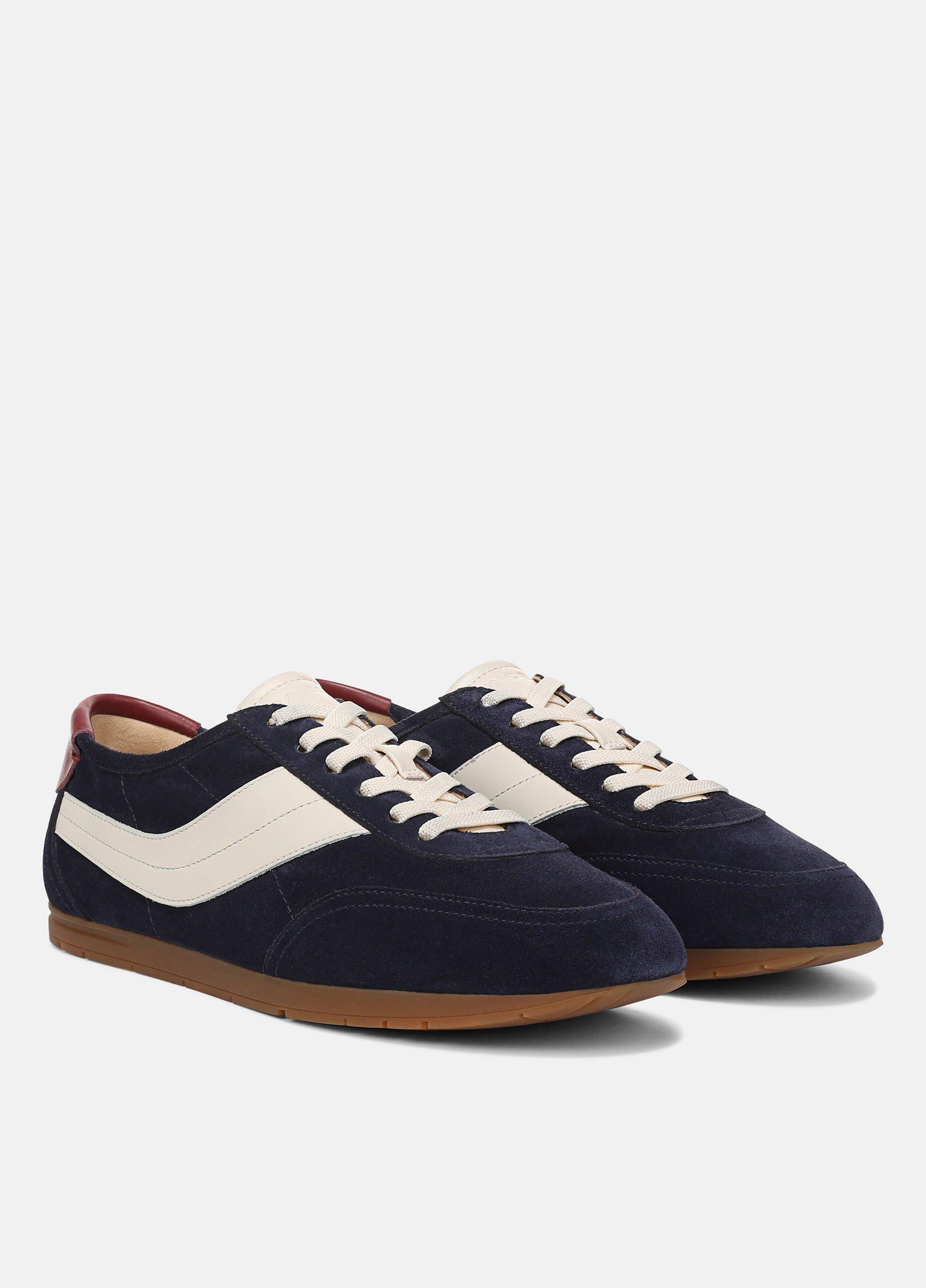 LA Suede & Leather Slip-On Runner Sneaker image number 1
