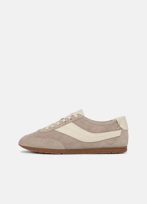 LA Suede & Leather Slip-On Runner Sneaker
