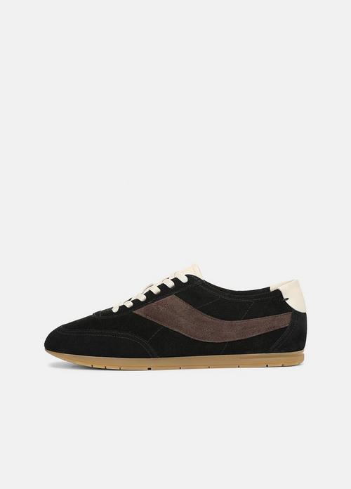 LA Suede & Leather Slip-On Runner Sneaker