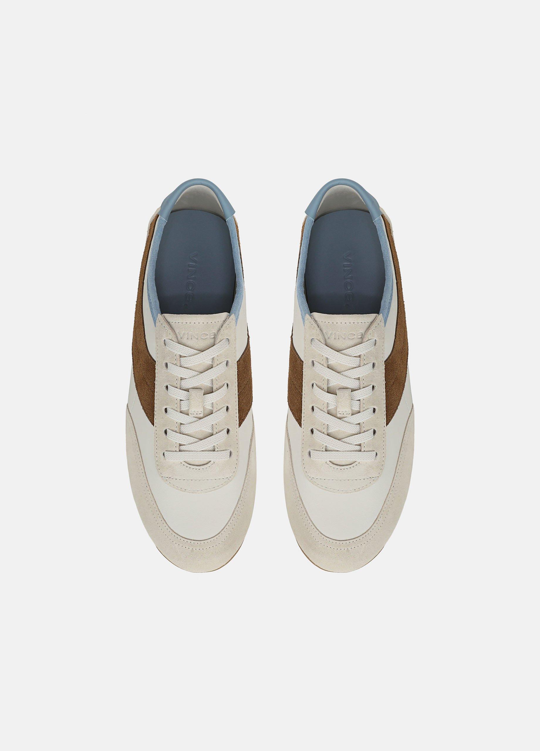 LA Leather & Suede Slip-On Runner Sneaker image number 3
