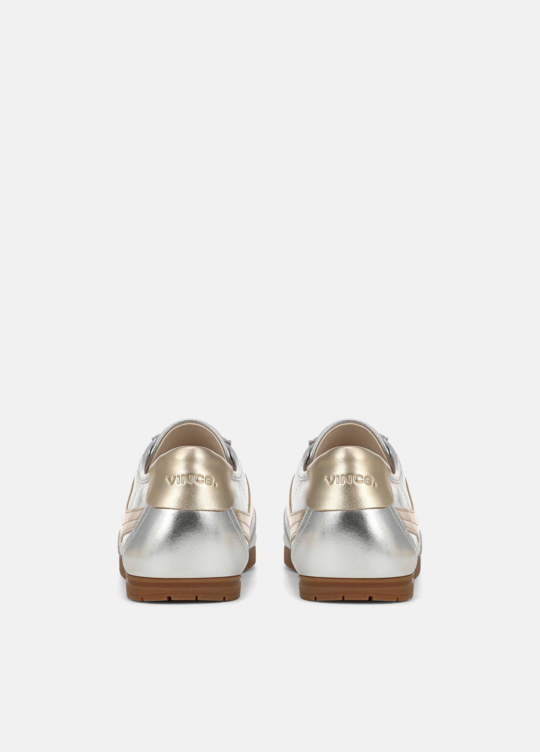 LA Metallic Leather Slip-On Runner Sneaker image number 2