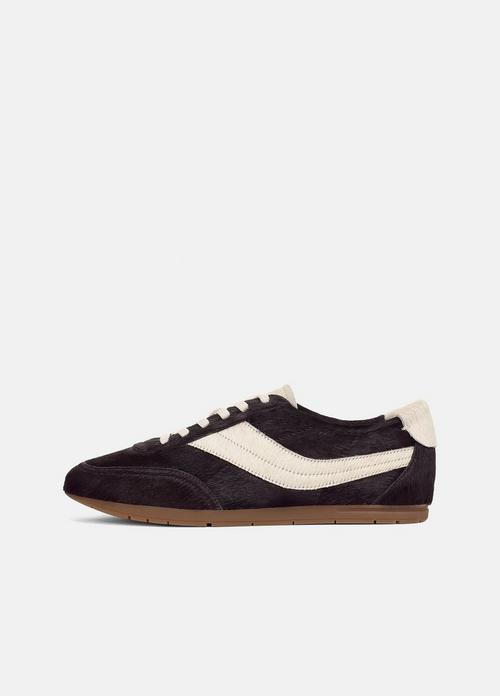 LA Calf Hair Slip-On Runner Sneaker