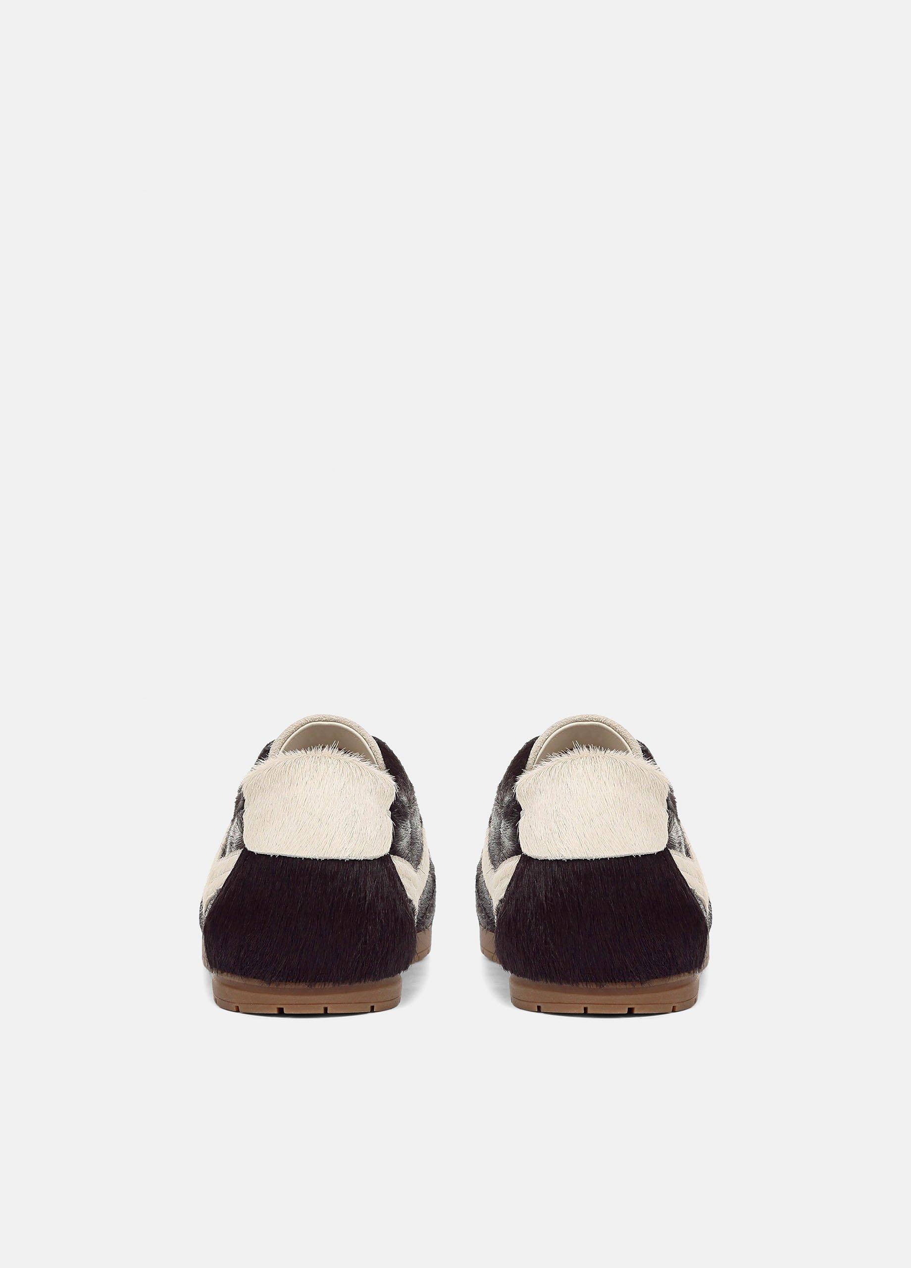 LA Calf Hair Slip-On Runner Sneaker image number 2