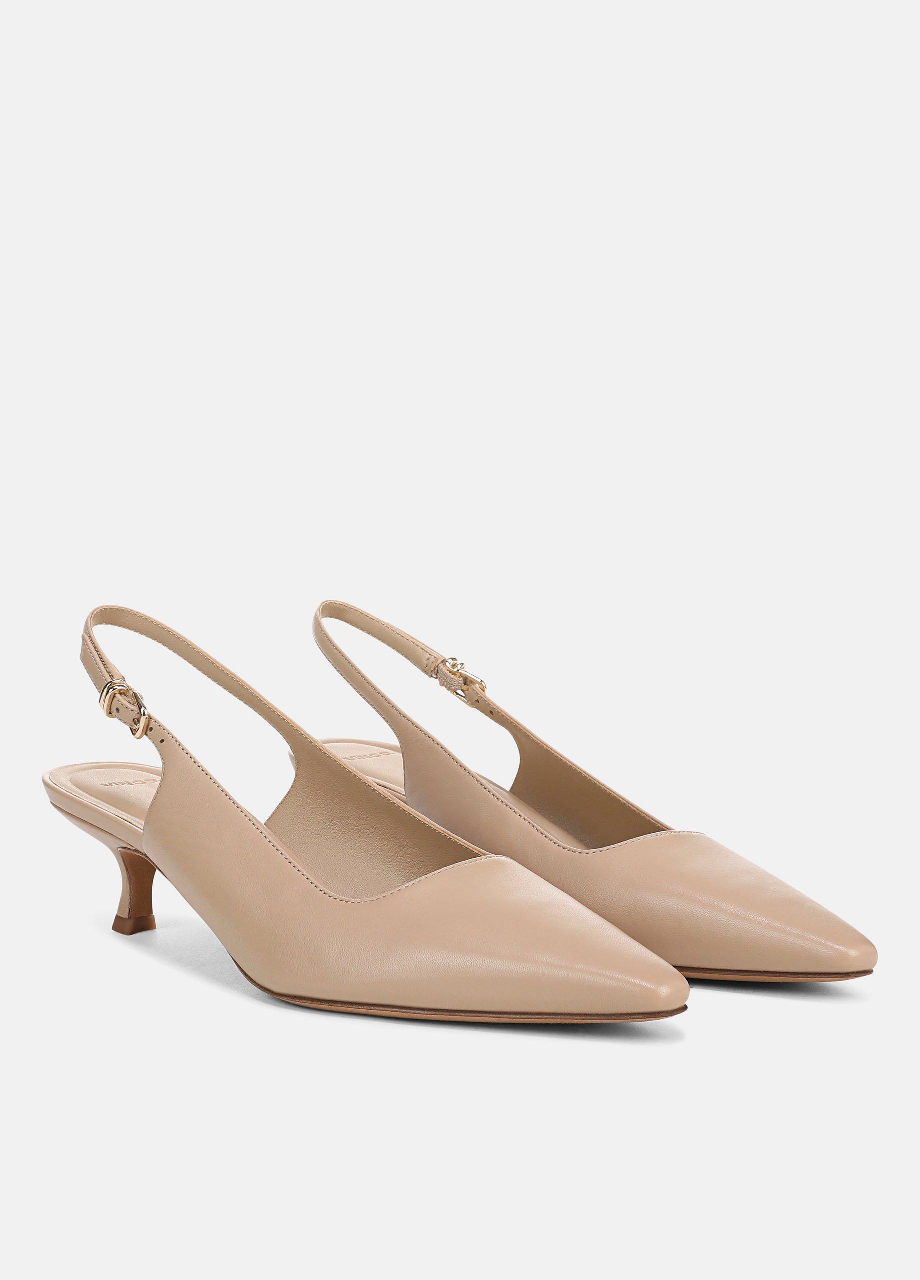 Sabra Leather Slingback Heel image number 1