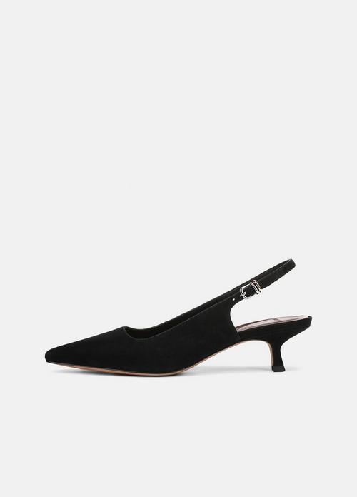 Sabra Suede Slingback Heel