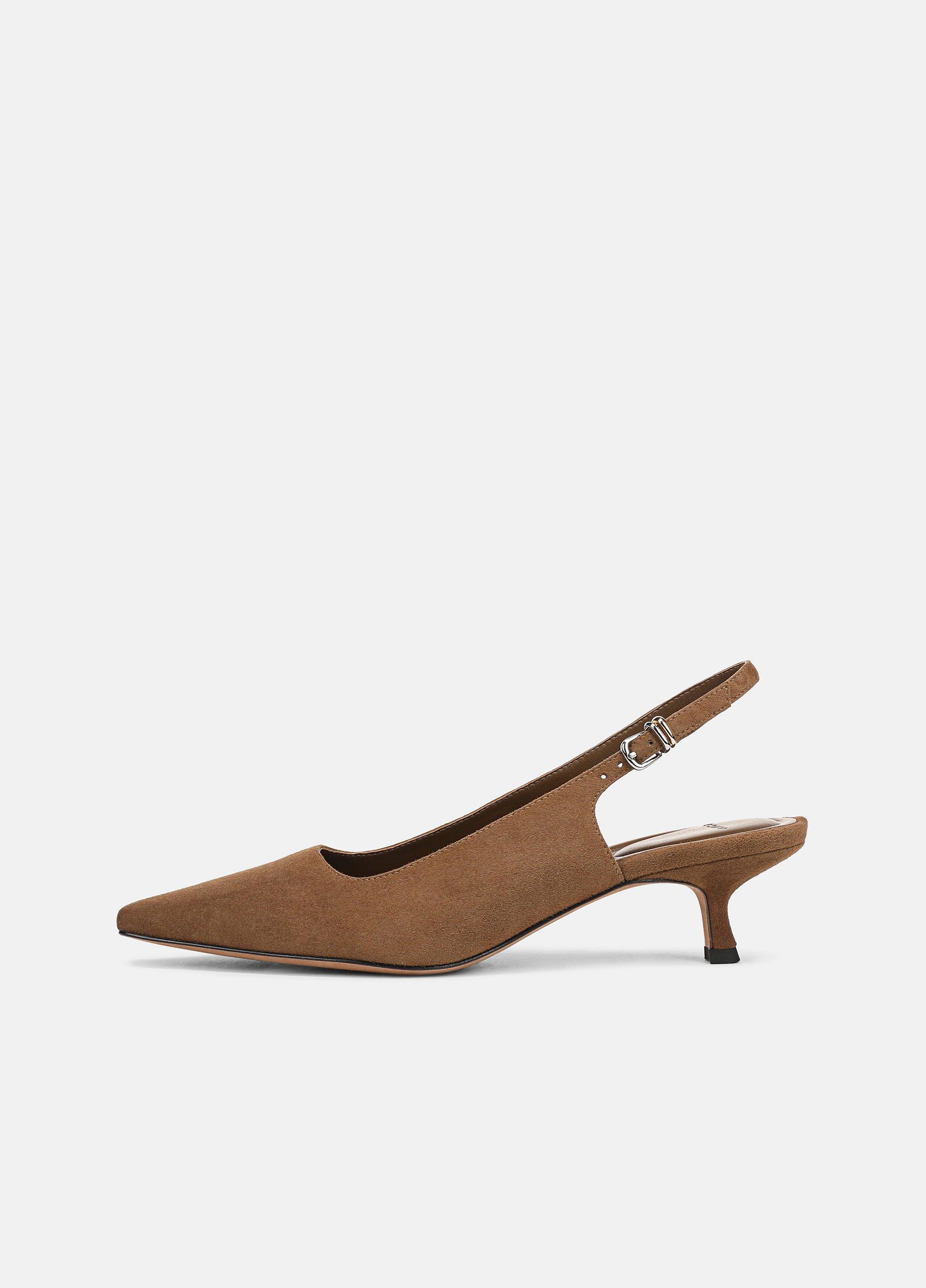 Sabra Suede Slingback Heel image number 0