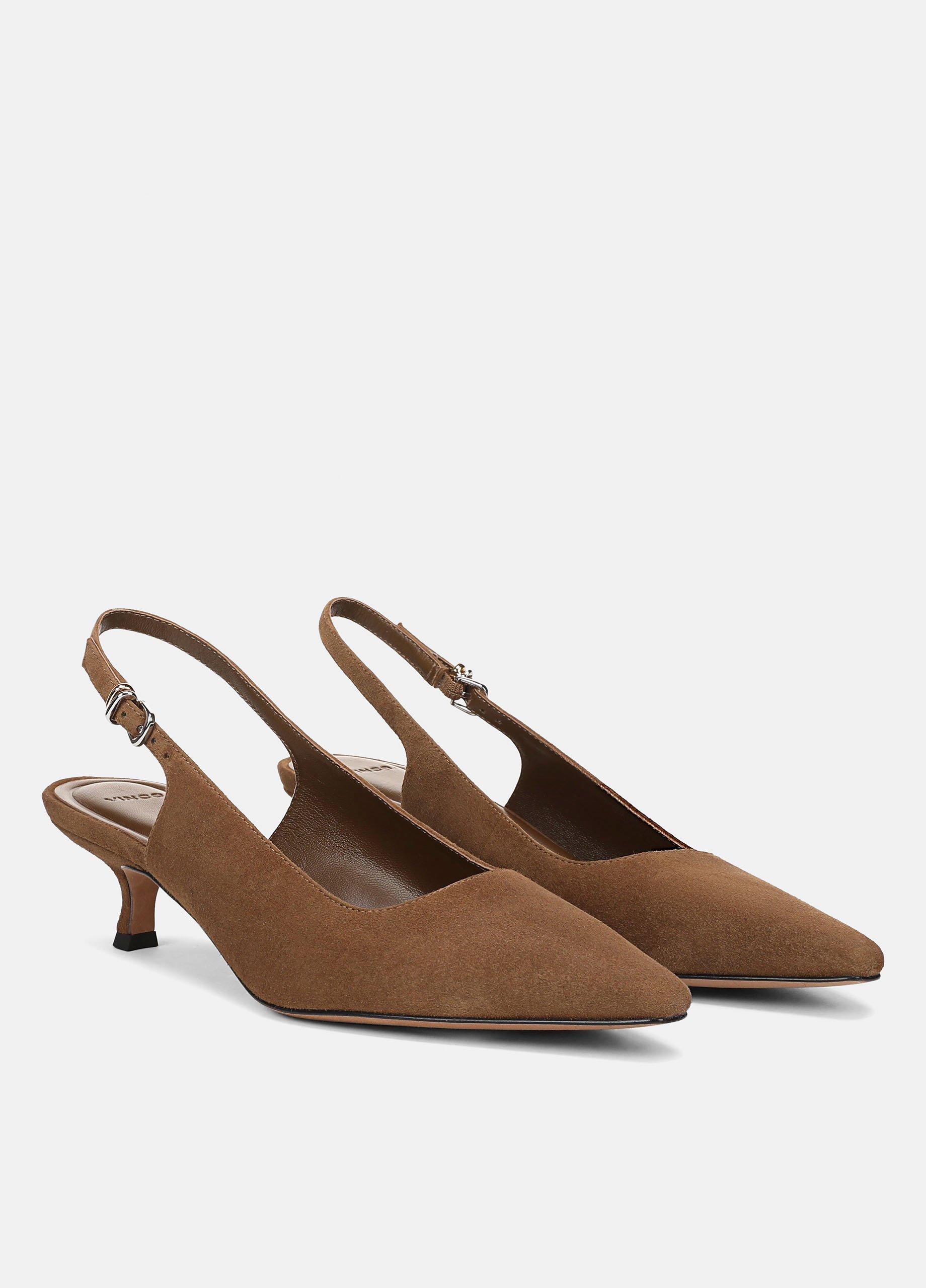 Sabra Suede Slingback Heel image number 1