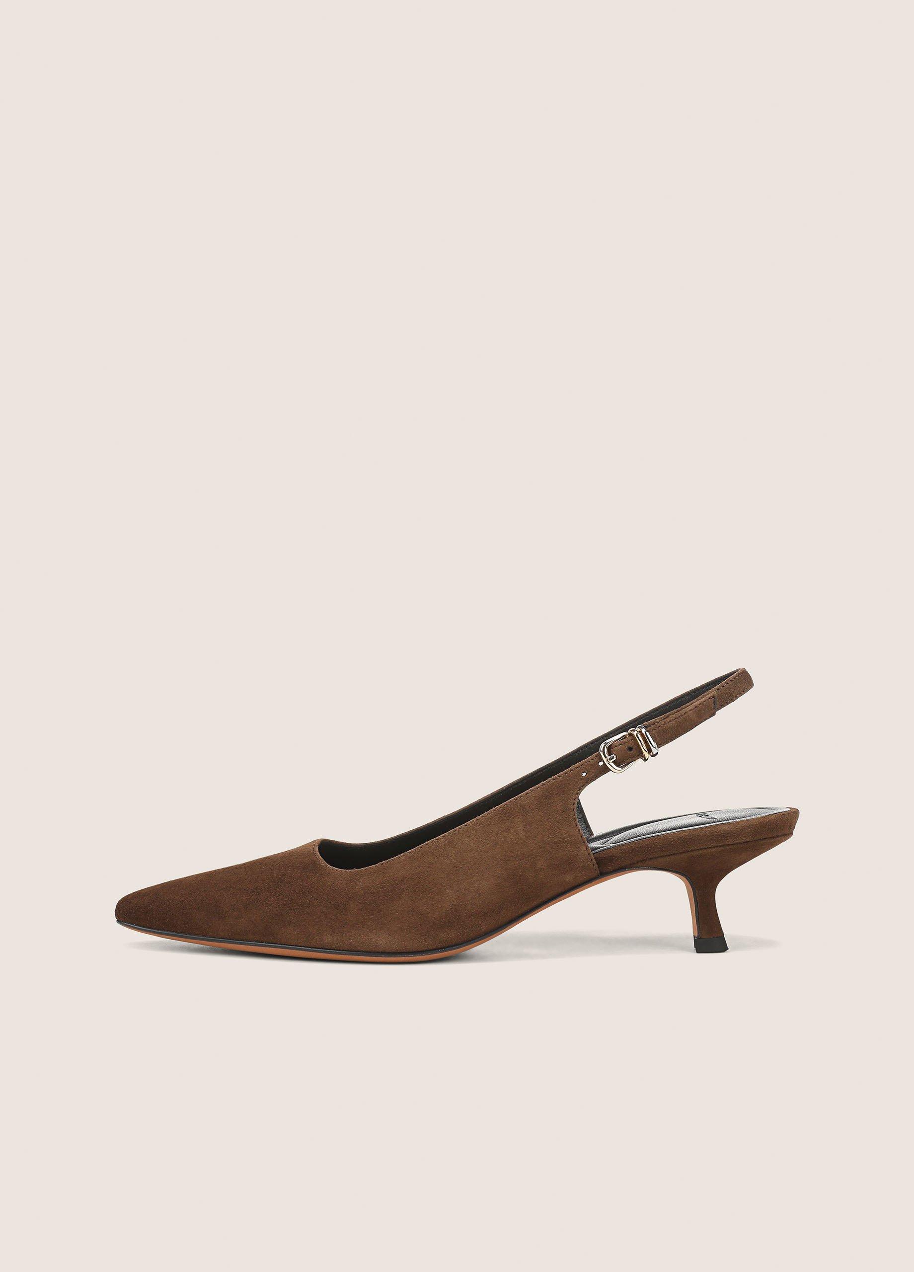 Sabra Suede Slingback Heel image number 0