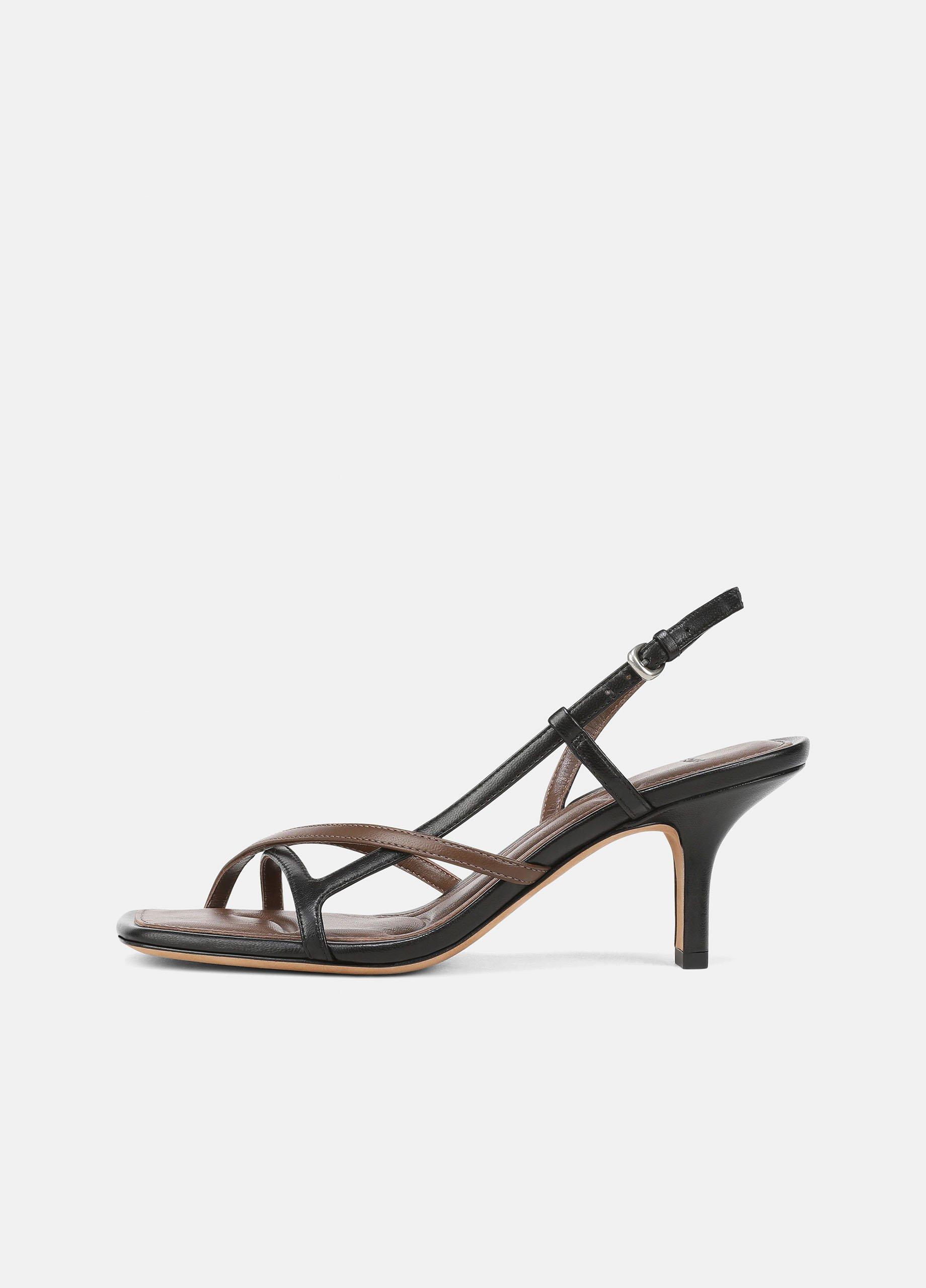 Lillian Leather Slingback Sandal