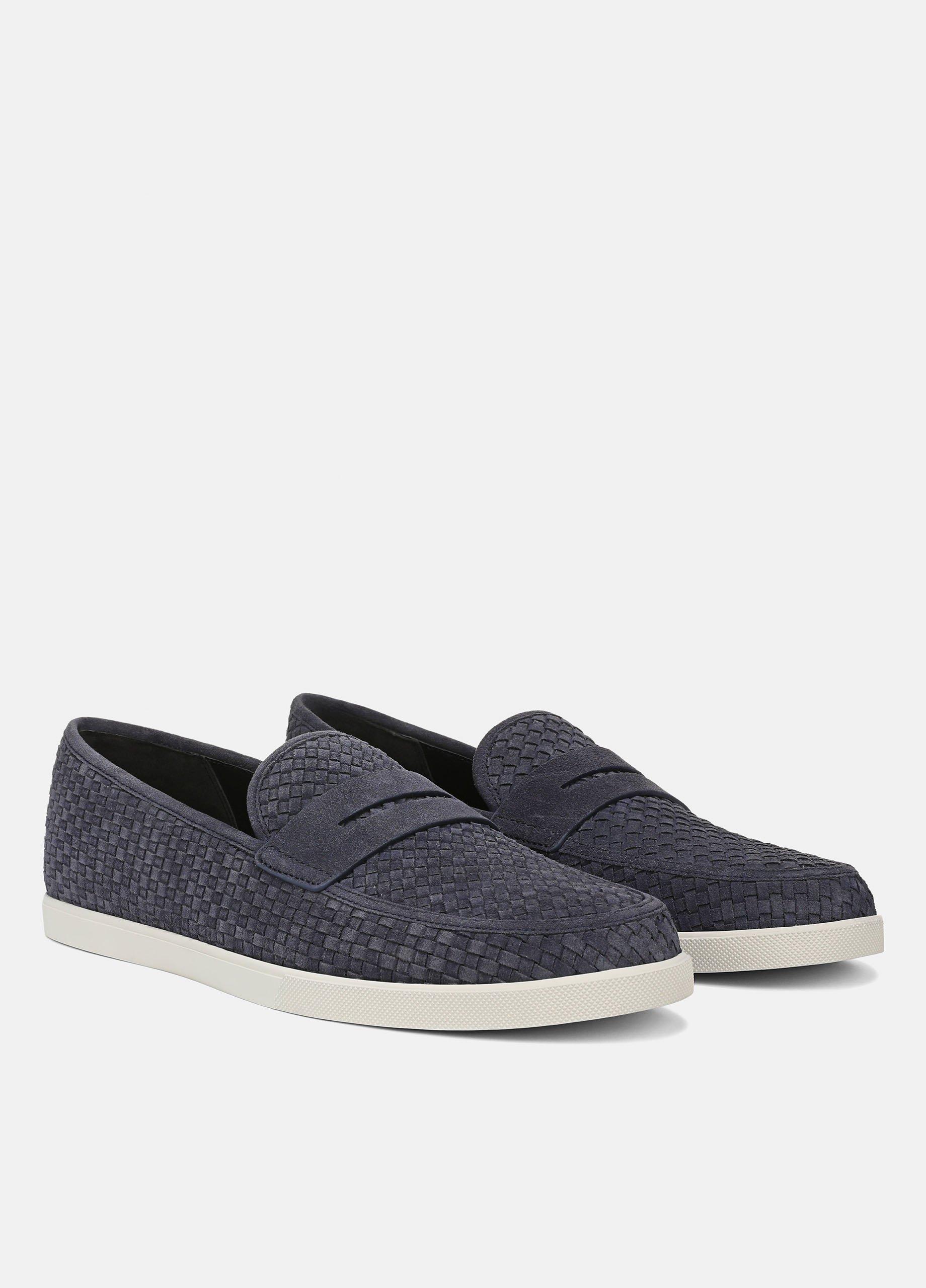 Santino Woven Suede Loafer image number 1