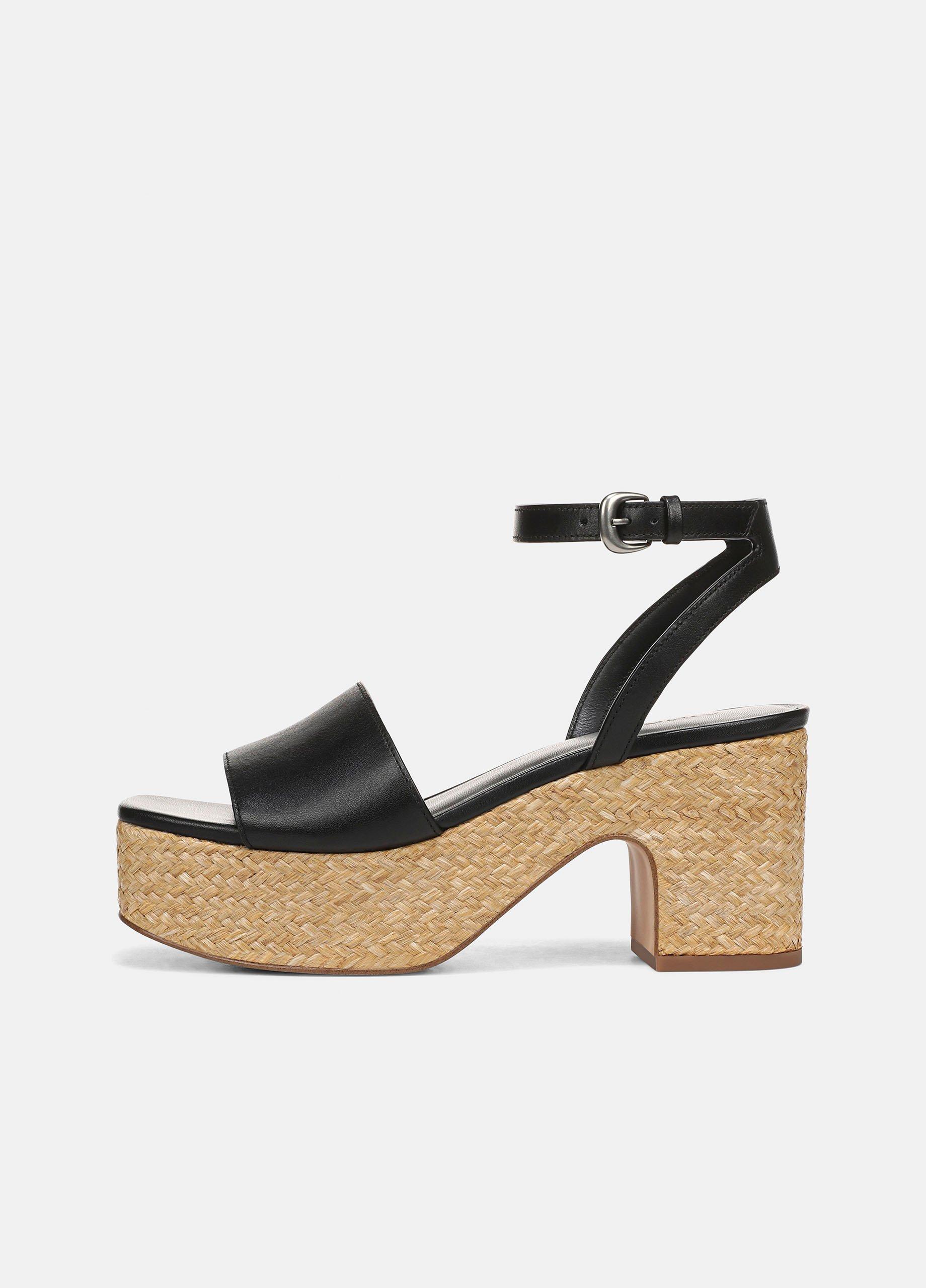 Castella Leather Platform Sandal