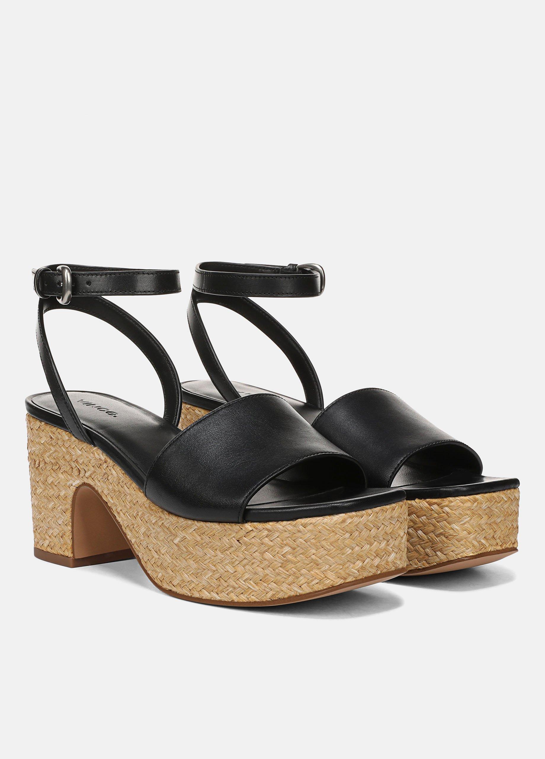 Castella Leather Platform Sandal image number 1