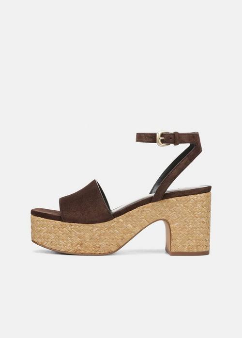 Castella Suede Platform Sandal
