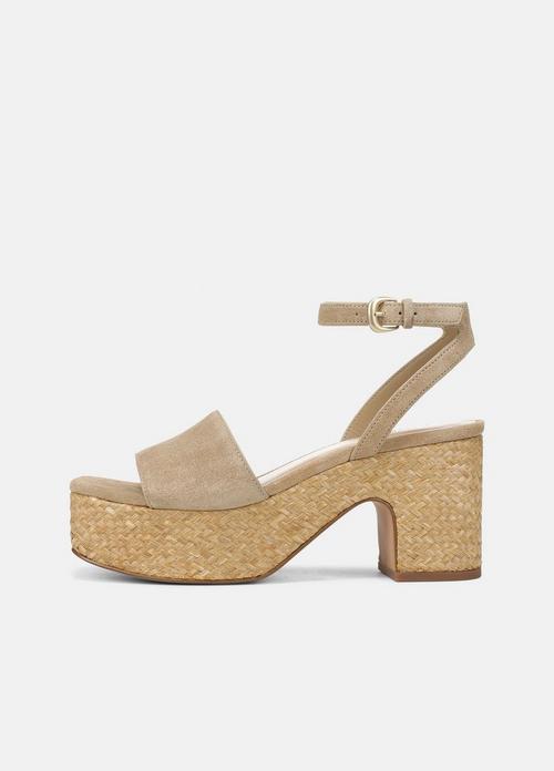 Castella Suede Platform Sandal