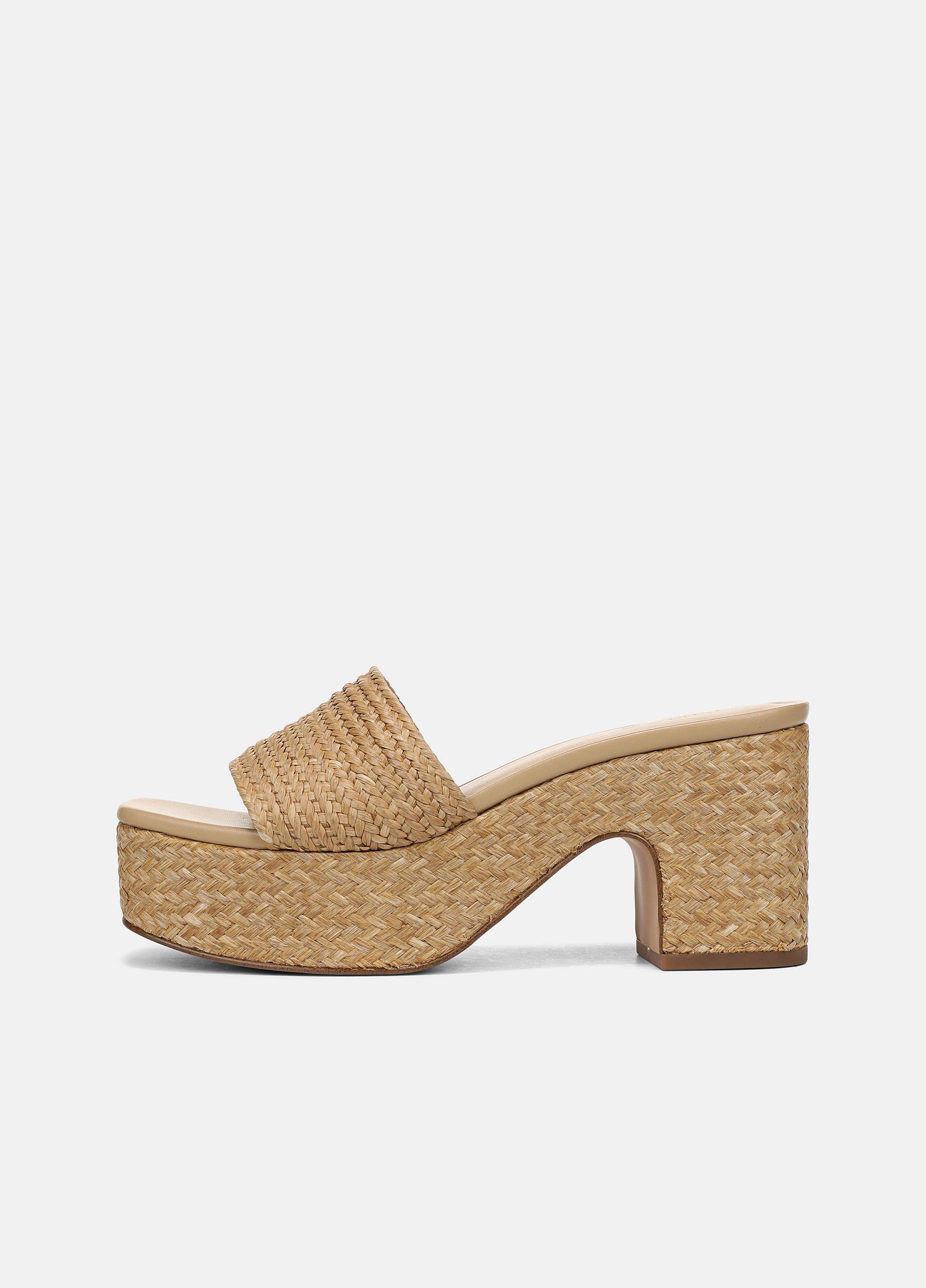 Clarita Woven Platform Sandal