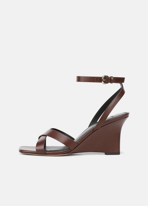 Parma Leather Wedge Sandal