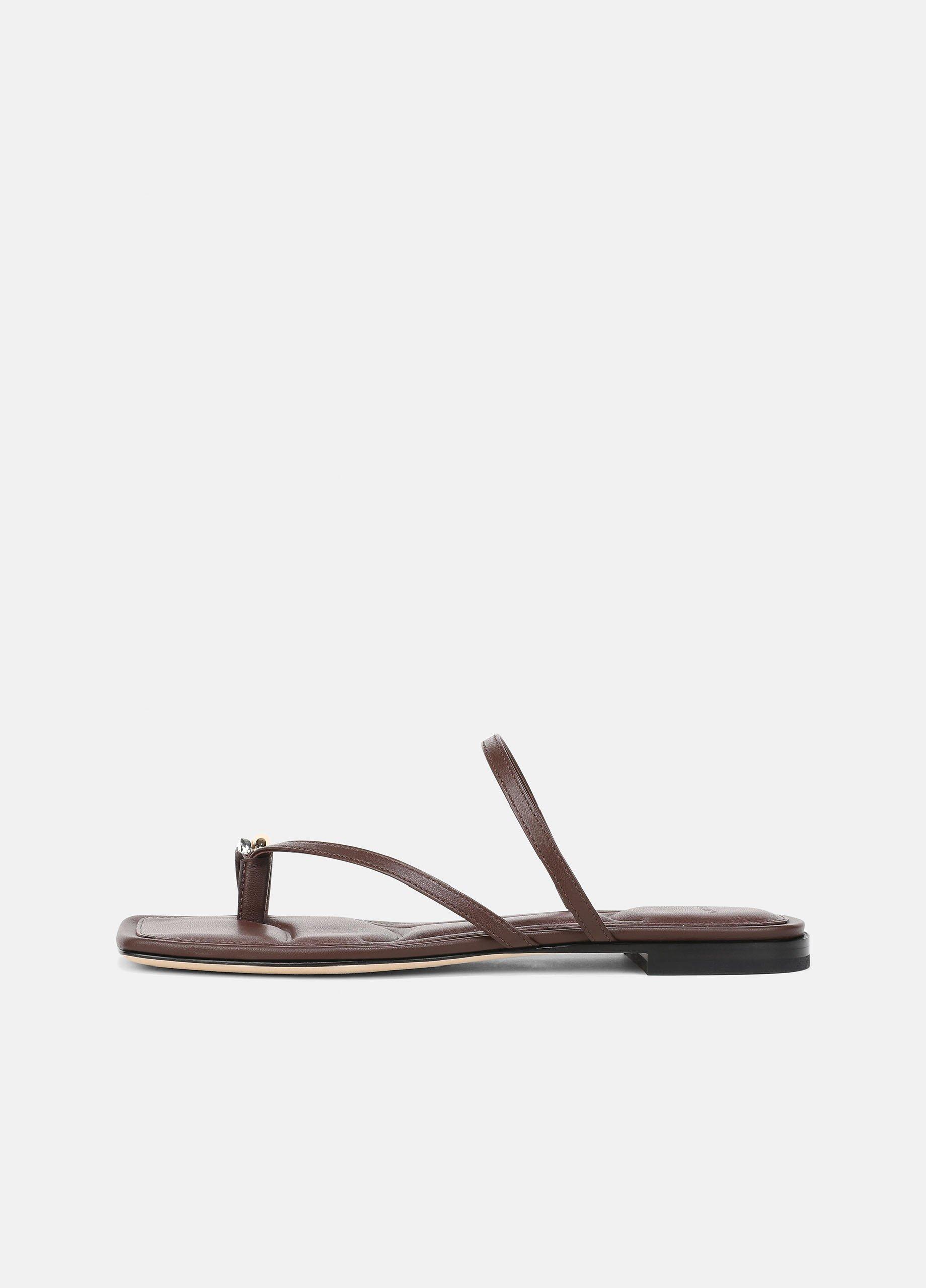 Polli Leather Toe-Ring Sandal