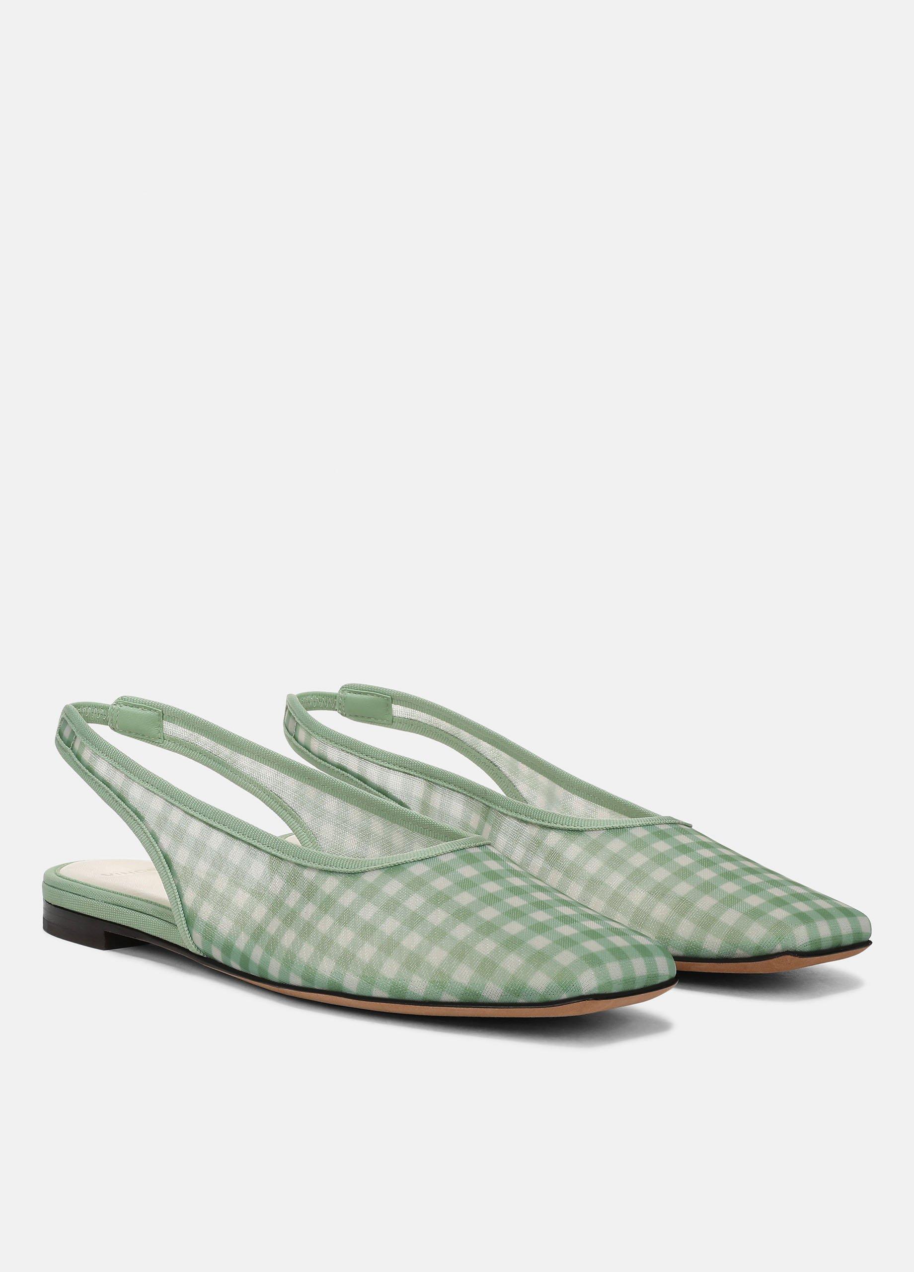 Daphne Gingham Slingback Flat image number 1