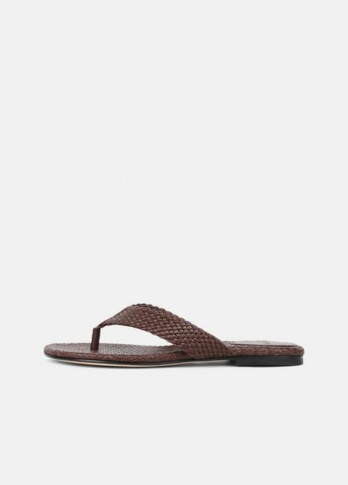 Lotus Leather Sandal