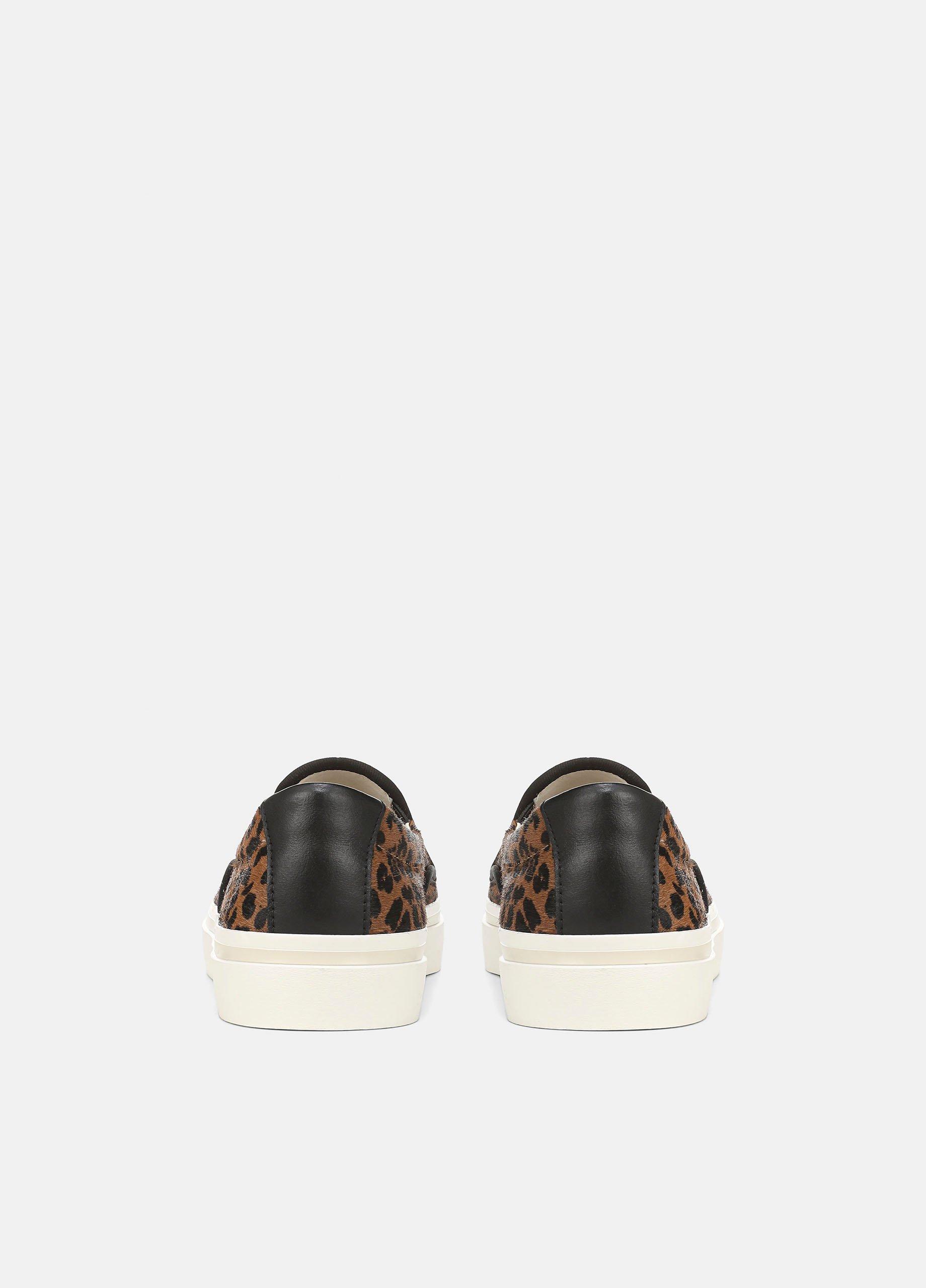 Blair Leopard-Print Calf Hair Sneaker image number 2