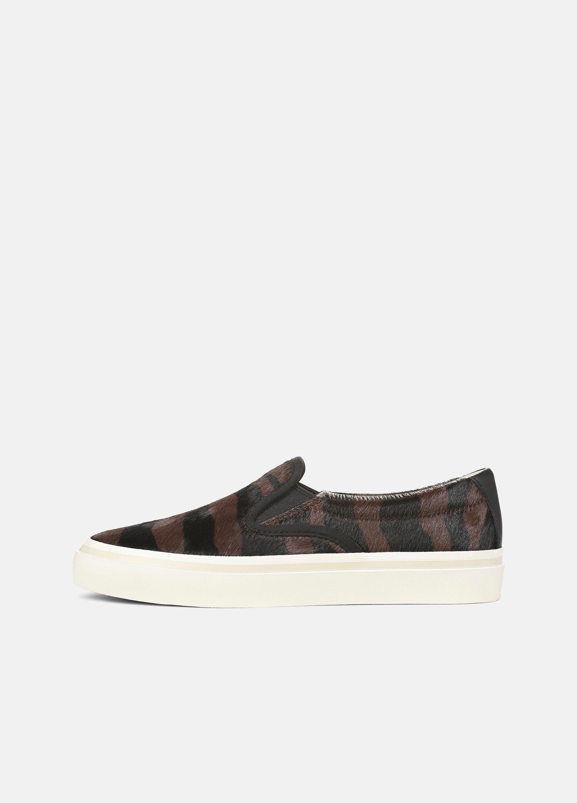 Blair Animal-Print Calf Hair Sneaker image number 0