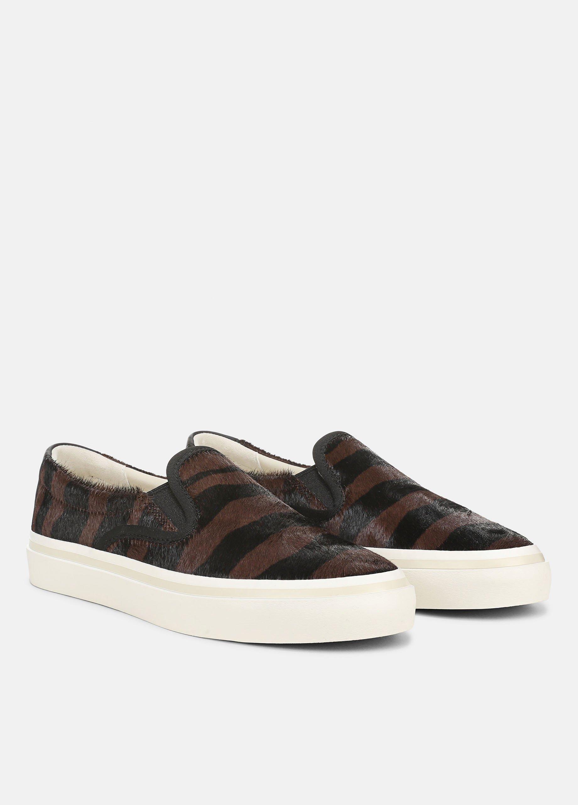 Blair Animal-Print Calf Hair Sneaker image number 1