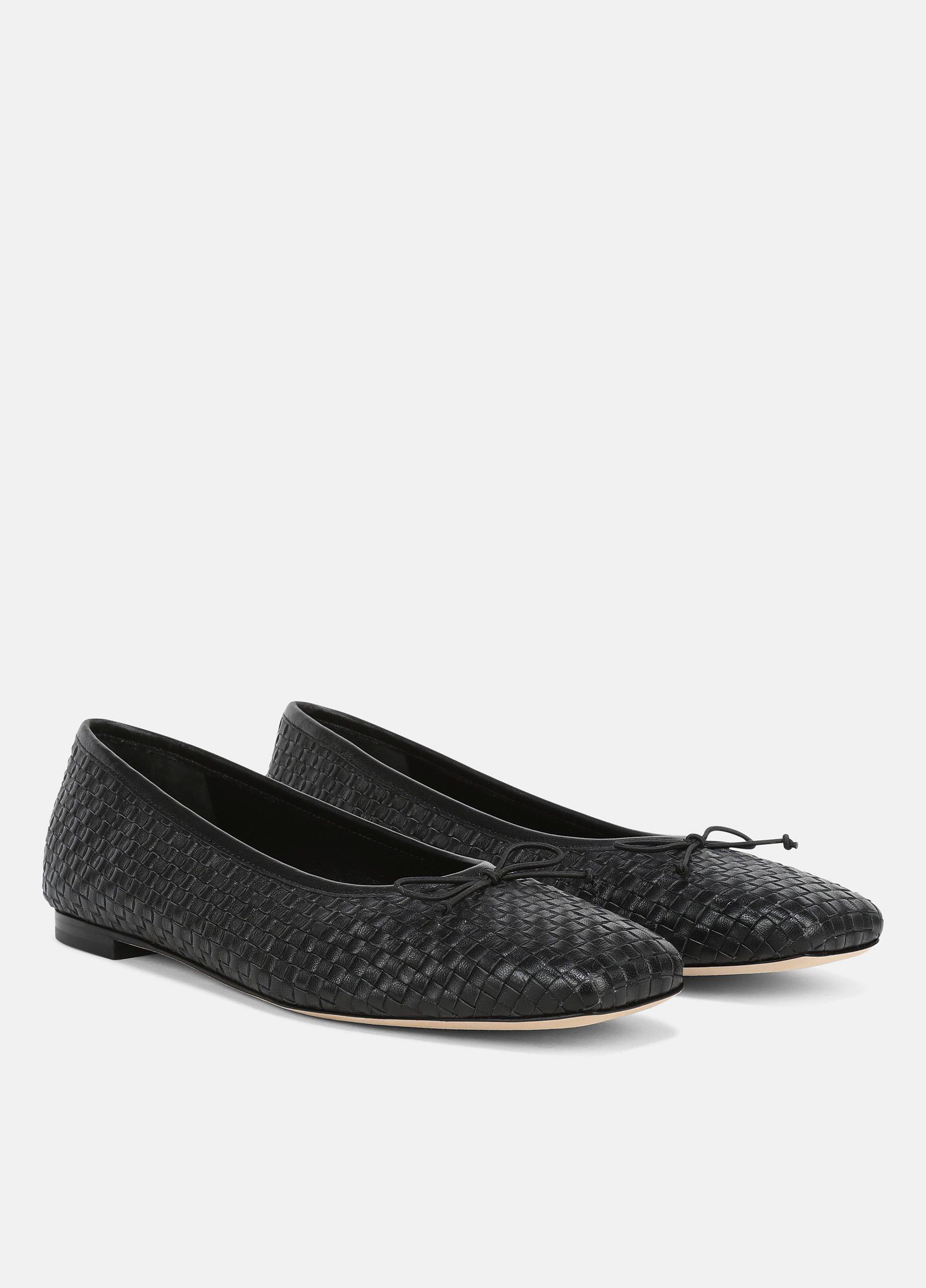 Darla Woven Leather Ballet Flat image number 1