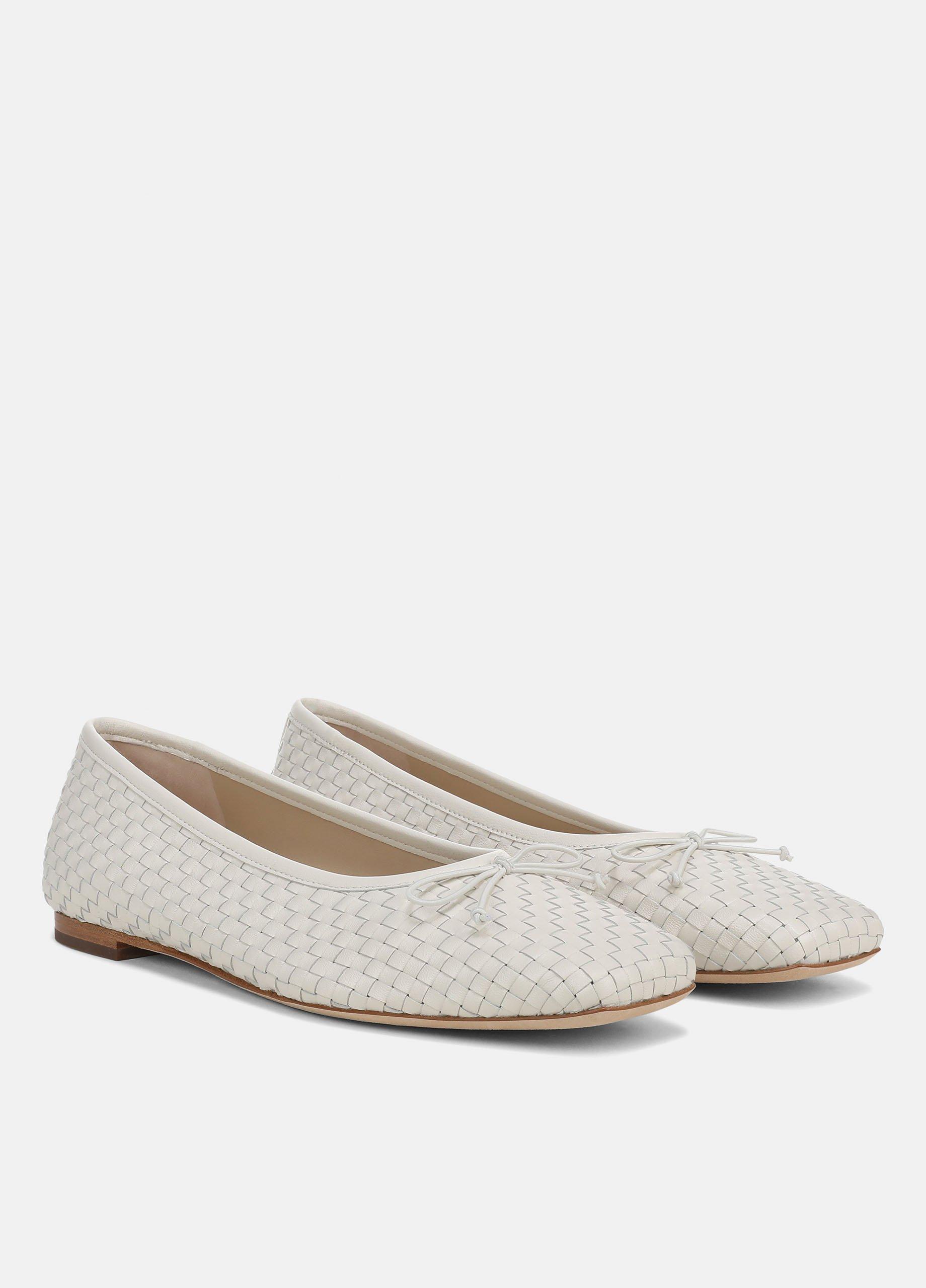 Darla Woven Leather Ballet Flat image number 1