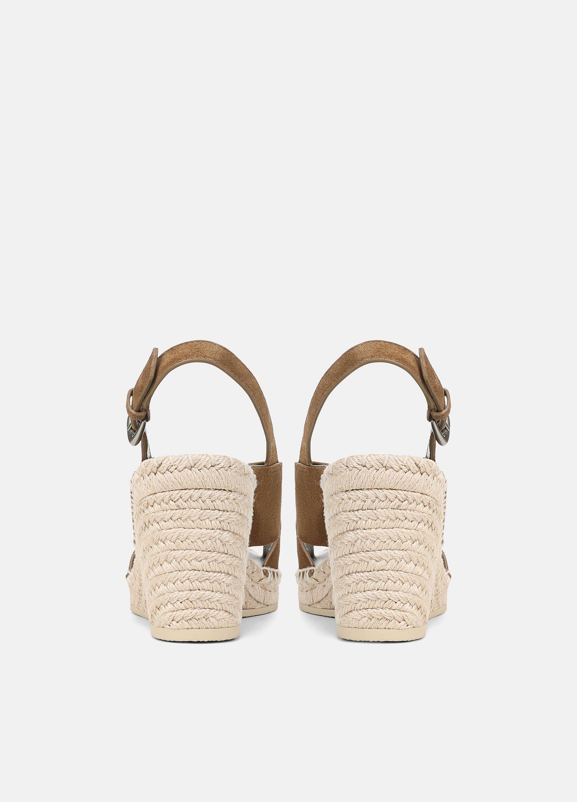 Georgia Suede Espadrille Wedge Sandals image number 2