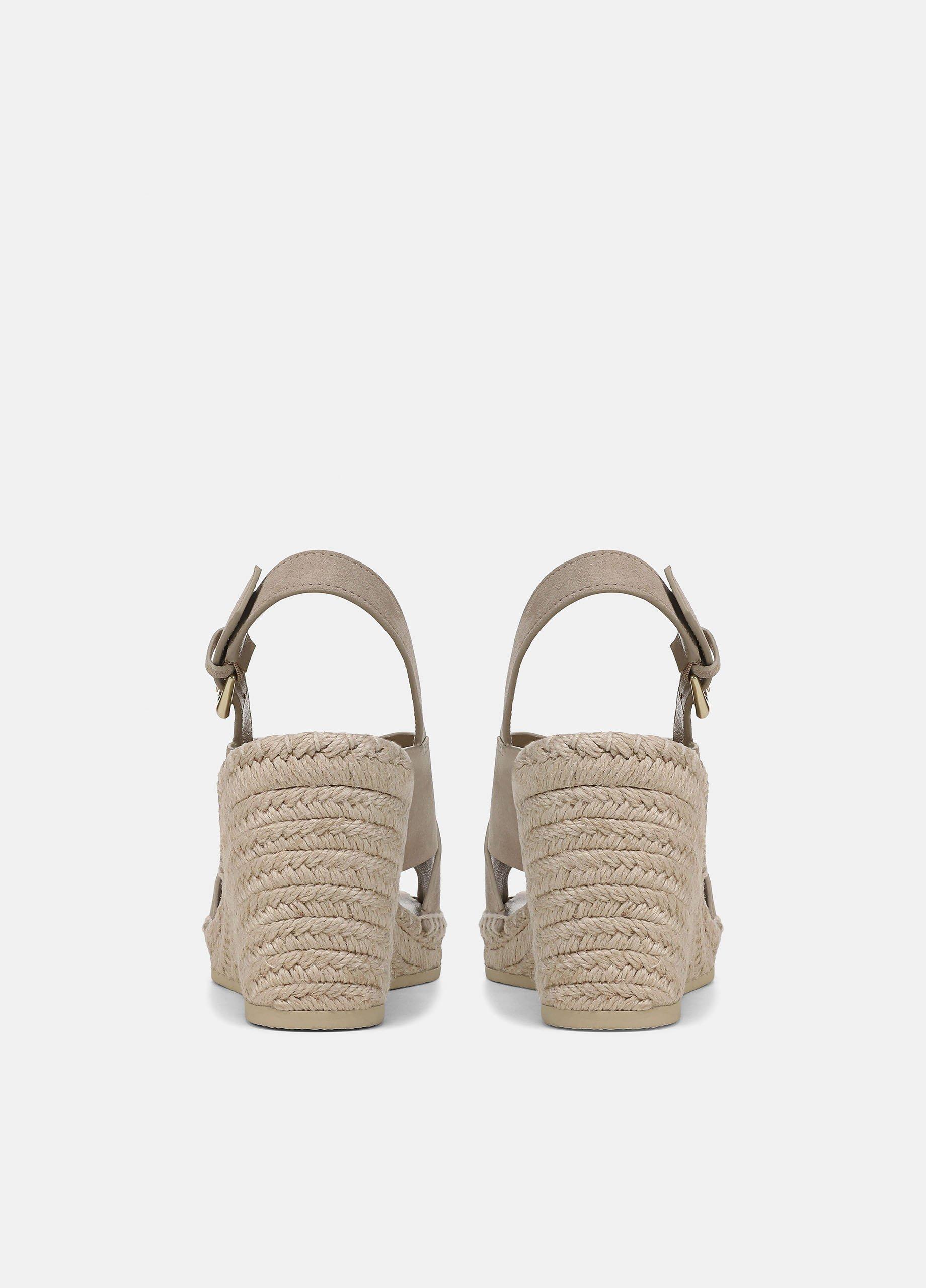 Georgia Suede Espadrille Wedge Sandals image number 2