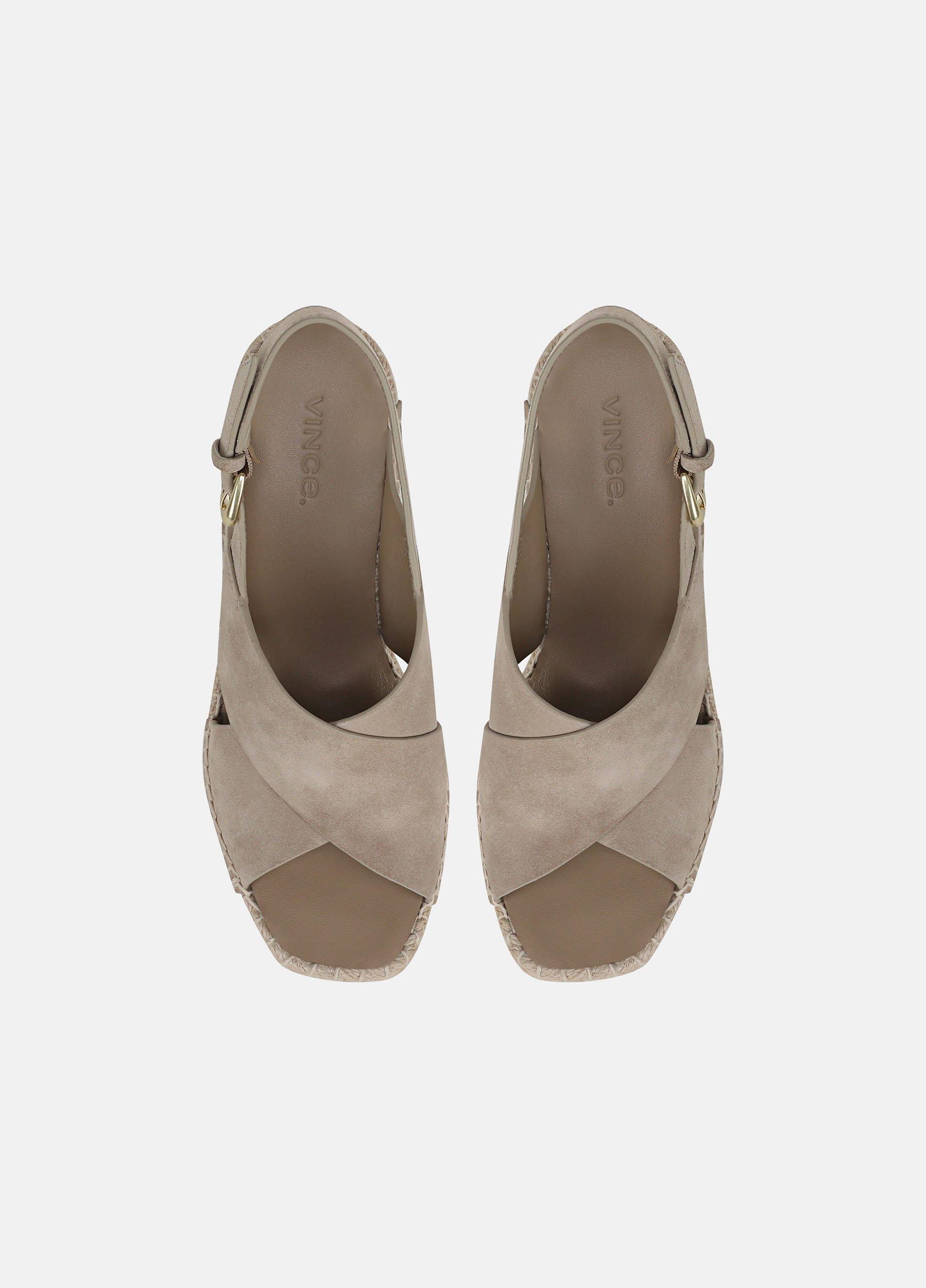 Georgia Suede Espadrille Wedge Sandals image number 3