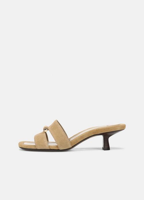 Piper Suede Heeled Sandal