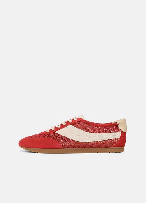LA Suede & Netting Runner Sneaker