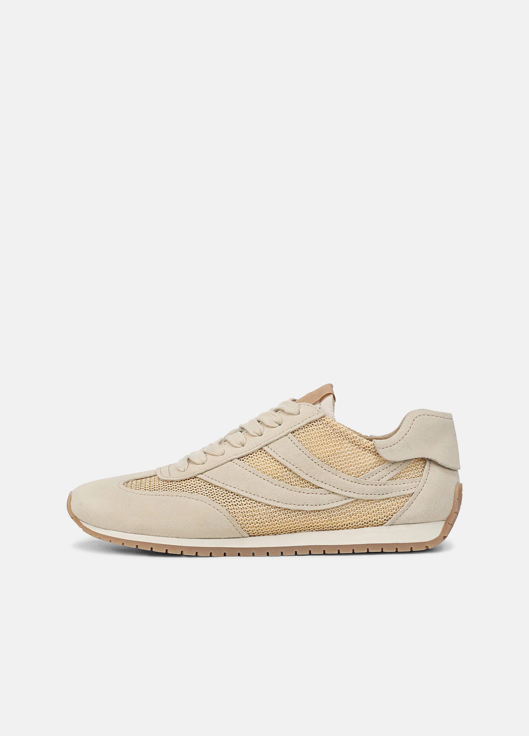 Oasis Raffia & Suede Runner Sneaker image number 0