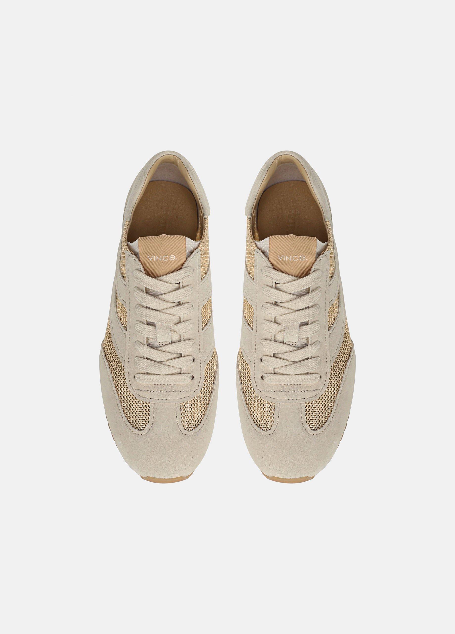 Oasis Raffia & Suede Runner Sneaker image number 3