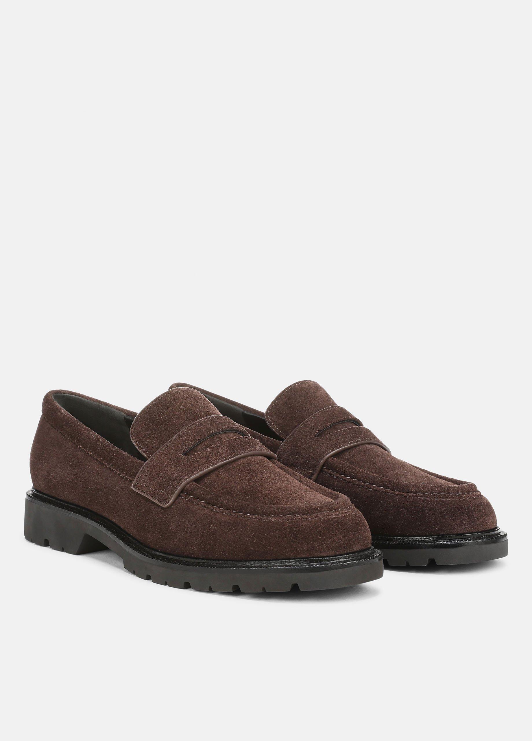 Siena Suede Lug-Sole Loafer image number 1